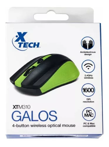 Mouse Inalambrico XTECH XTM310 GALOS